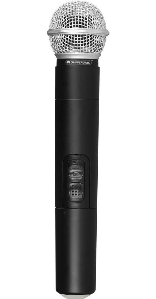 OMNITRONIC UHF-E Serie Handmikrofon 831.1MHz (13063348) afbeelding 1