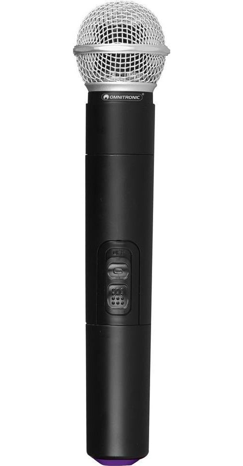OMNITRONIC UHF-E Serie Handmikrofon 518.7MHz (13063349) afbeelding 1