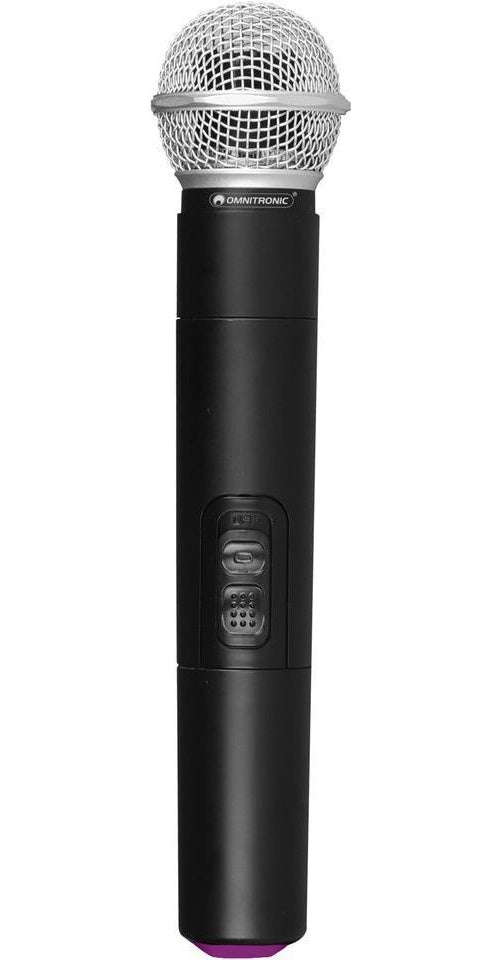 OMNITRONIC UHF-E Serie Handmikrofon 531.9MHz (13063355) afbeelding 1