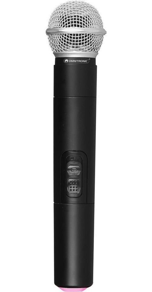 OMNITRONIC UHF-E Serie Handmikrofon 523.1MHz (13063351) afbeelding 1