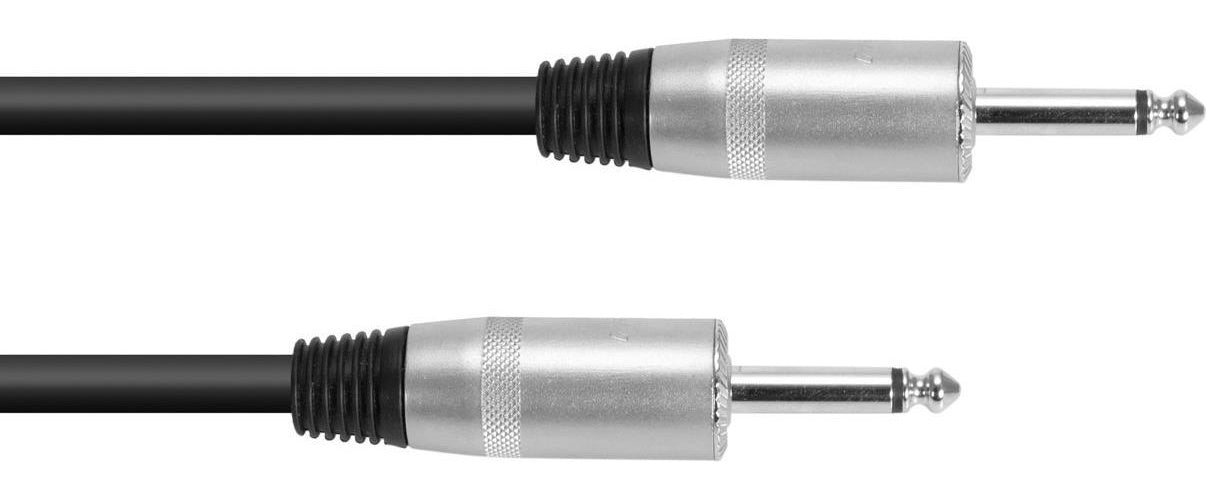 PSSO RE-10 Lautsprecherkabel Klinke 2x2,5 1m sw (30227989) afbeelding 1