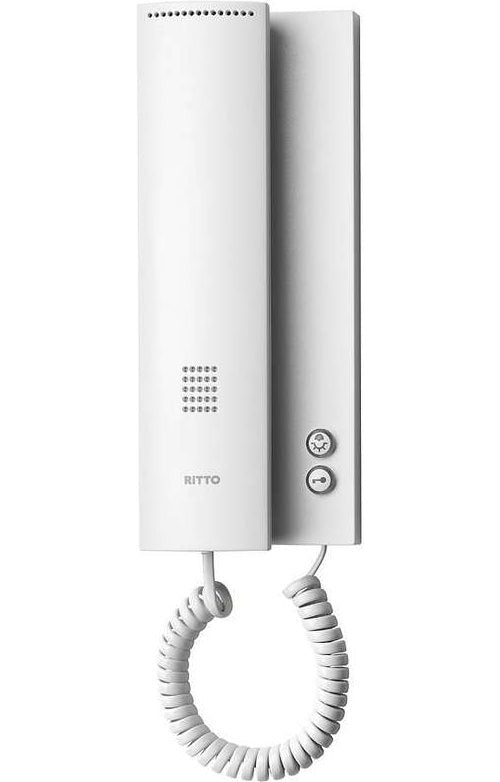 Ritto by Schneider Türsprechanlage Kabelgebunden Inneneinheit 17630/70 Weiß (17630/70) afbeelding 1