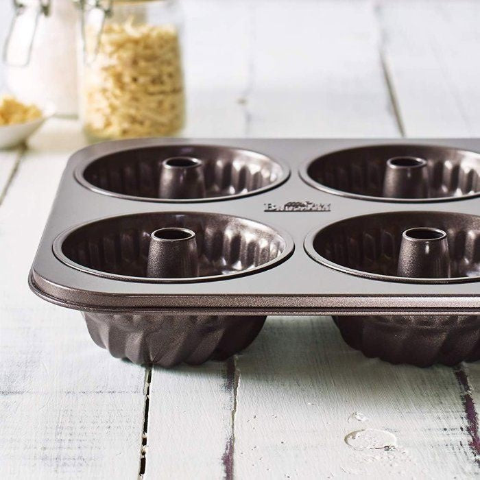 Plaque de cuisson cake - BIRKMANN - EASY BAKING - Acier carbone - Anti adhésif - Ø10 cm, 35 x 27 x 5 cm afbeelding 2