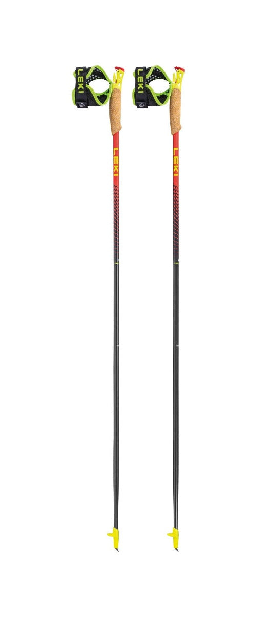 LEKI KIJE TRL Vertical K red-yellow 125 afbeelding 1