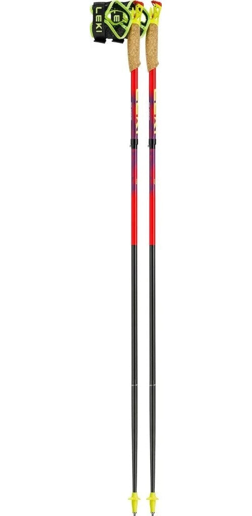 LEKI TRL Ultratrail FX One trekking poles  115 cm  red afbeelding 1