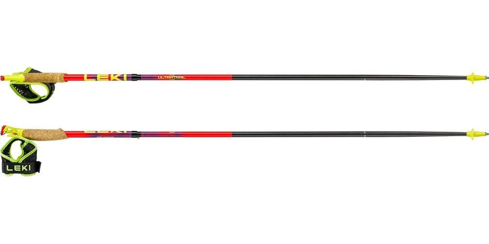 LEKI TRL Ultratrail FX One trekking poles  115 cm  red afbeelding 3