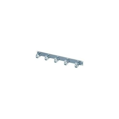 Rittal - Blindabdeckung - 1U - Rangierpanel 48,3 cm (19") mit Kabelführungsbügeln (7159.035) afbeelding 1