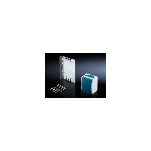RITTAL DK Servicesteckdose Zur Schrankrahmenbefestigung inkl. Haltewinkel Schuko Typ F CEE 7/3 1-fach 16 A (7280100) afbeelding 1