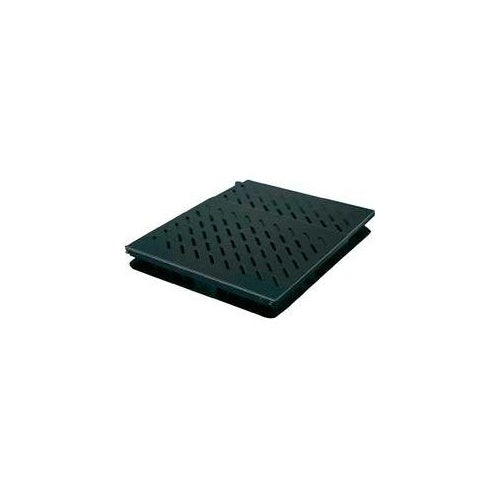 Rittal DK - Rack-Shelf (belüftet) - RAL 9005 - 0,5U - 48,3 cm (19") (5501.655) afbeelding 1