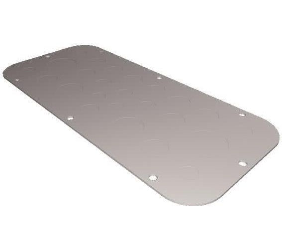 Metall-Flanschplatte AX metr. Vorprägung Gr. 2 339x149mm (2572100) afbeelding 1