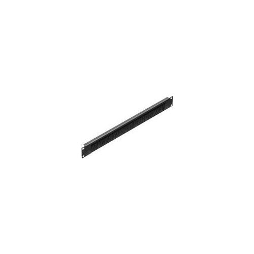 Rittal - Kabelführungspanel mit Bürste - RAL 9005 - 1U - 48.3 cm (19") afbeelding 1