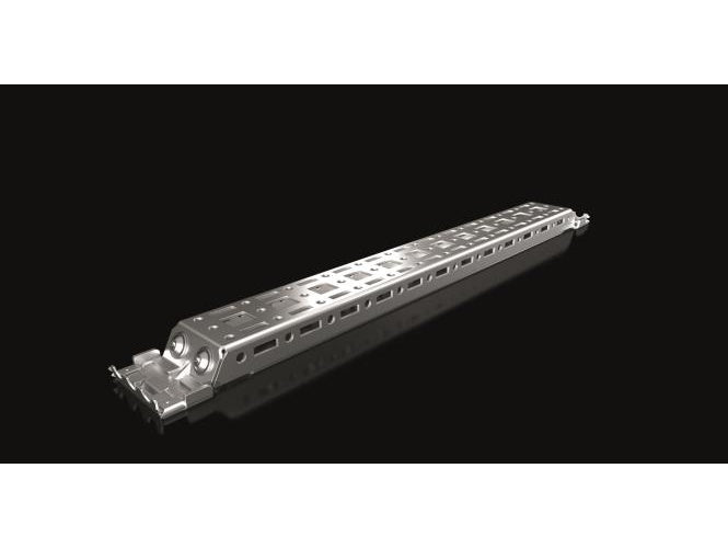 Rittal AX Schiene f.Innenausbau T400mm 2394.400 (VE4) (2394400) afbeelding 1