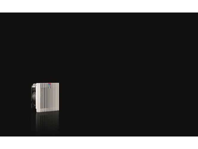 Rittal Filterlüfter Blue e+ 63/72 qm/h 230V RAL7035 (3238700) afbeelding 1