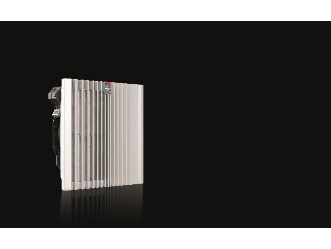Rittal Filterlüfter Blue e+ 625/716 qm/h 230V RAL7035 (3243700) afbeelding 1