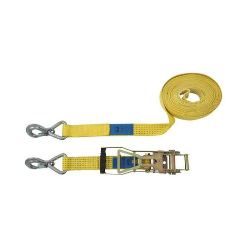 Petex Zweiteiliger Spanngurt Zugkraft LC Niederzurren (einzeln/direkt)=2500 daN (L x B) 10 m x 50 mm 43193119 (43193119) afbeelding 1