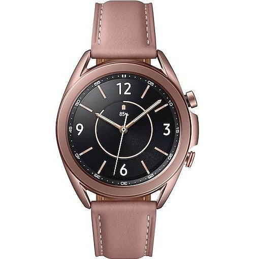 Samsung Galaxy Watch3 SM-R855F 3,05 cm (1.2") OLED 41 mm Digital 360 x 360 Pixel Touchscreen Bronze WLAN GPS (SM-R855FZDAEUB) afbeelding 1