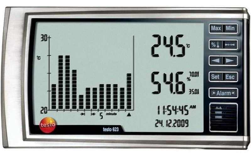 TESTO Hygrometer mit Historienfunktion 623 (0560 6230) afbeelding 1