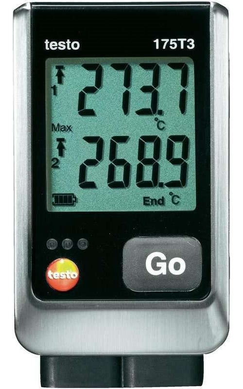 TESTO Temperatur-Datenlogger 175 T3 (0572 1753) afbeelding 1