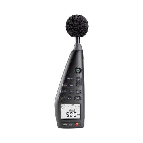 Testo 816-1 - Digital - A-Gewichtung - C-Gewichtung - Schnell - langsam - 30 - 130 dB - 1,4 dB - 0,1 dB (0563 8170) afbeelding 1