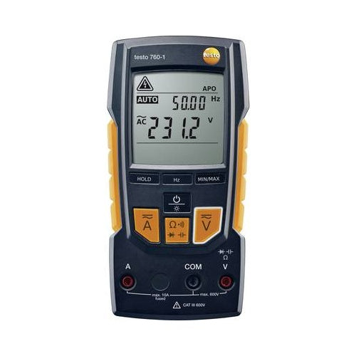 Testo Digital-Multimeter RMS 600 VAC 600 VDC 10 ADC (TESTO 760-1) afbeelding 1