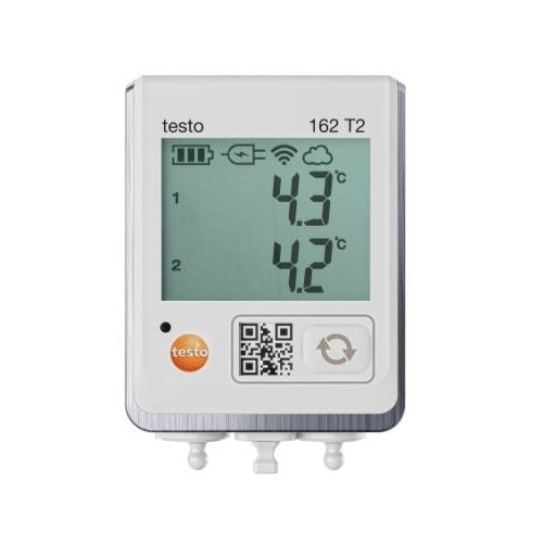 Testo 0572 1622 162 T2 Temperatur-Datenlogger Messgroesse Temperatur -50 bis 150°C inkl (0572 1622) afbeelding 1