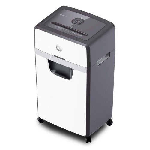 HP ONESHRED 24CC shredder  cut-offs  P-4  24 cards  30l  light grey afbeelding 1