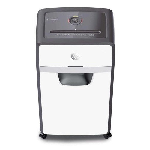 HP ONESHRED 24CC shredder  cut-offs  P-4  24 cards  30l  light grey afbeelding 2