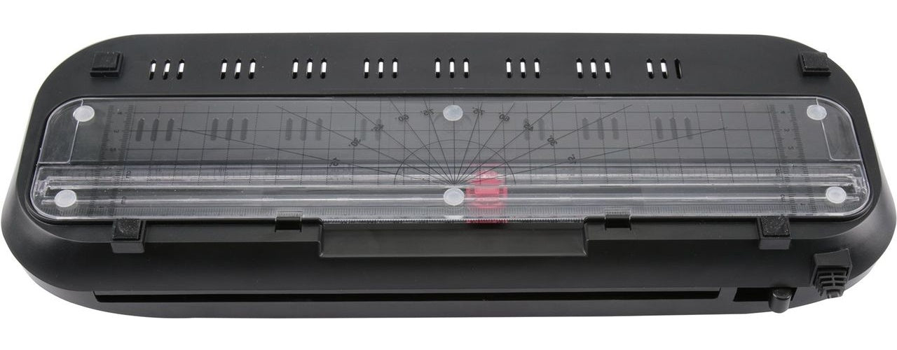 Olympia 10,20cm (4") 1 Set with Laminator A 230 Plus - Laminator - Heiß- oder Kaltlaminierer - Beutel - 23cm - mit Olympia trimmer and corner rounder (3129) afbeelding 1