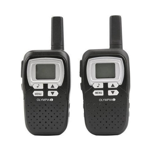 Olympia 1208 - Tragbar - Zwei-Wege Funkgerät - PMR - 446,00625 - 446,09375 MHz - 8 Kanäle - Schwarz (Packung mit 2) (5392) afbeelding 1