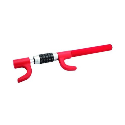Olympia LKZ 109 - Lenkradverriegelung - Zahlenschloss - Rot - 50 mm - 460 mm - 100 mm (7040) afbeelding 1