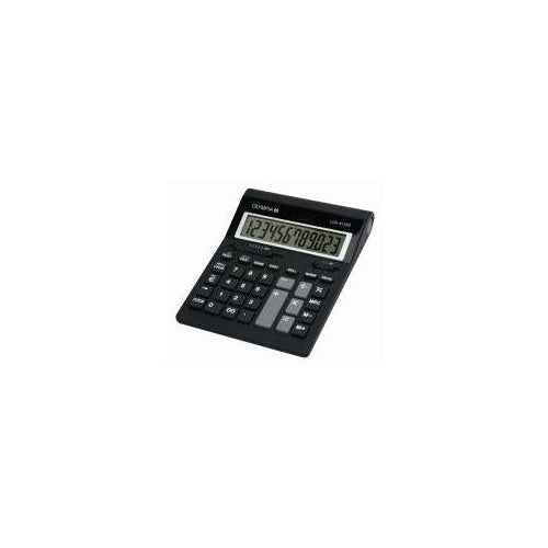 OLYMPIA LCD 612 SD Taschenrechner schwarz 1zeilig 12Stellen-Display Wurzel Prozent GT Steuer-Gewinnrechnug Speicherfunktion Batterie (941911006) afbeelding 1