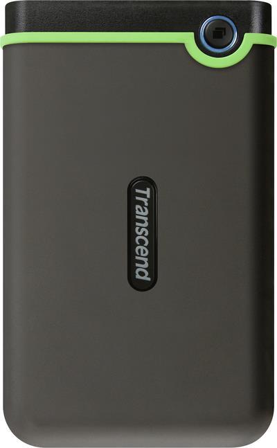 Transcend StoreJet 25M3C 4 TB External Hard Drive USB 3.1 Gen 1 Iron Gray