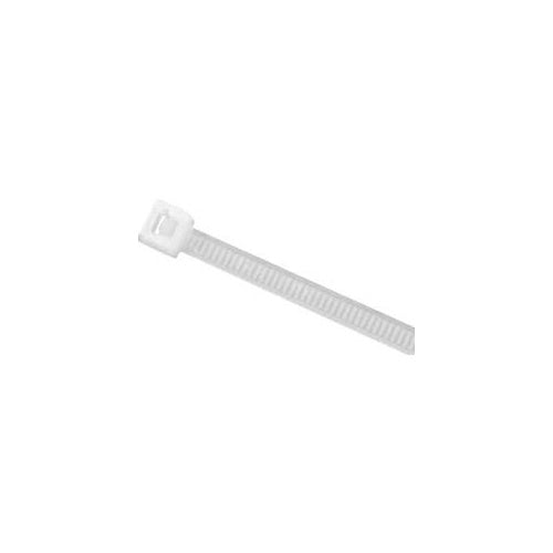 HellermannTyton Standard-Kabelbinder, innenverzahnt (L x B) 150 mm x 3.5 mm UB7-PA66-NA-M1 Farbe: Transparent 1000 St. HellermannTyton (138-70019) afbeelding 1