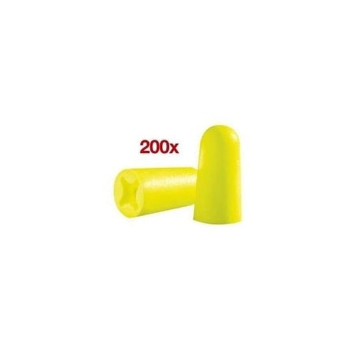 uvex Einweg-Gehörschutzstöpsel x-fit Karton, lime Material: Stöpsel PU-Schaum, SNR:37 dB, x-Griff für - 1 Stück (2112001) afbeelding 1