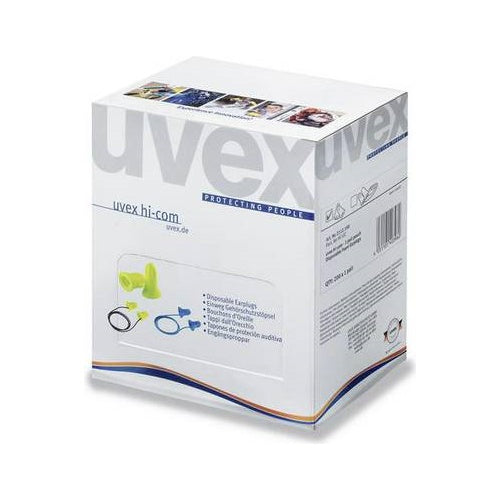 Uvex 2112095 hi-com Mini Gehörschutzstöpsel 24 dB einweg 100 Paar (2112095) afbeelding 1