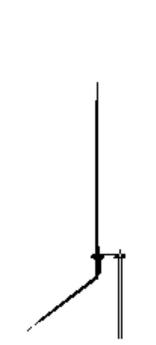 Albrecht AE `LS` Boomerang, 275cm, 600W Balkonantenne, Aluminium-Strahler, Boomerang 27-A (6350) afbeelding 1