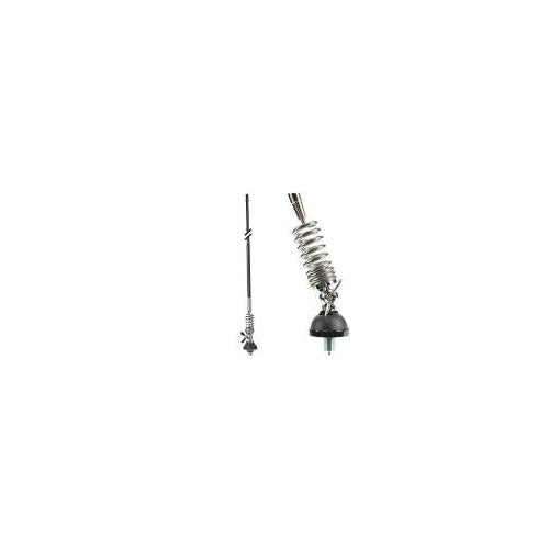 Albrecht Gamma II F Festmontage Schwarz - Edelstahl Autoantenne (6725) afbeelding 1