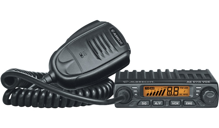 Albrecht AE 6110 VOX Mini-CB Funkgerät (12613) afbeelding 1