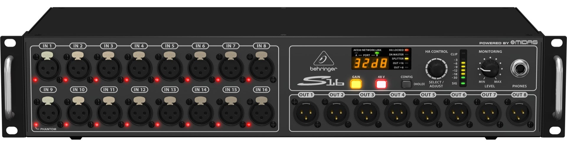 Behringer Digital Snake S16 audio module afbeelding 5