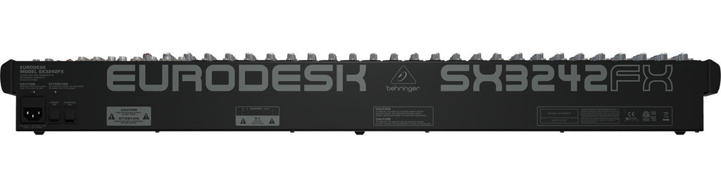 Behringer SX3242FX audio mixer 32 channels Black afbeelding 2
