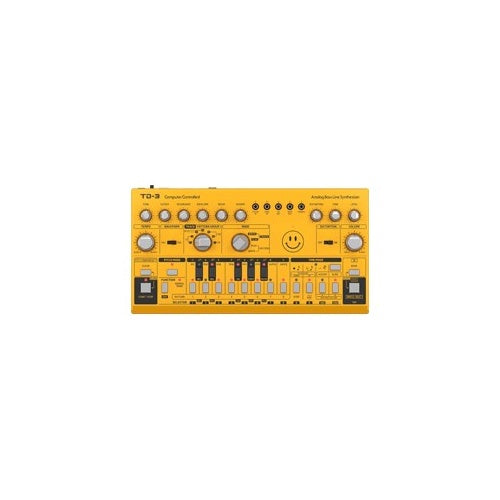 Behringer TD-3-AM Syntezator linii basowej żółty afbeelding 1