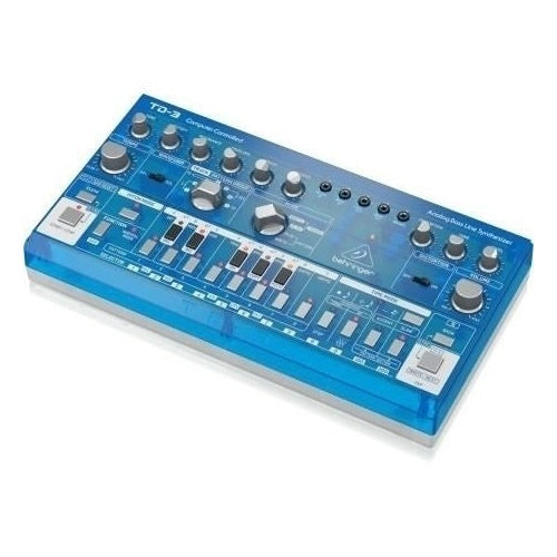 Behringer TD-3-BB Syntezator linii basowej niebieski przeźroczysty afbeelding 2