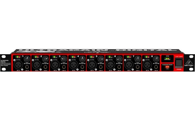 Behringer ADA8200 - 8 channel audio converter  10 - 24000 Hz afbeelding 3