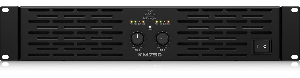 Behringer KM750 audio amplifier 2.1 channels Black afbeelding 1