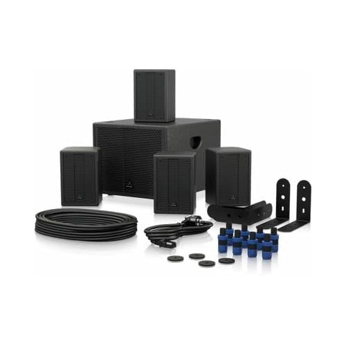 Behringer SAT 1004 BUNDLE Zestaw nagłośnieniowy (1xSAT1008 + 4xSAT1004) afbeelding 2