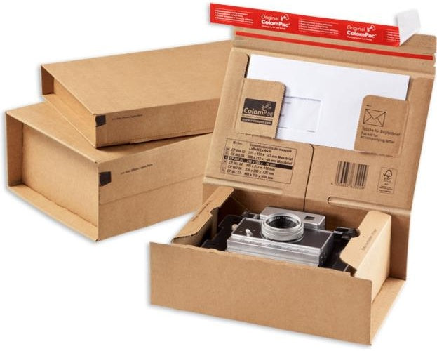Colompac | Parcel Packaging Boxes CP066.02.020 20-Pack Brown - Packing Shipping Boxes Set afbeelding 1