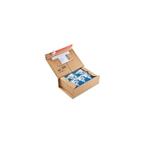 ColomPac® Paket-Versandkartons 21,2 x 30,5 x 11,0 cm (BxLxH) 1 Pack = 10 St. (CP067.04.010) afbeelding 1
