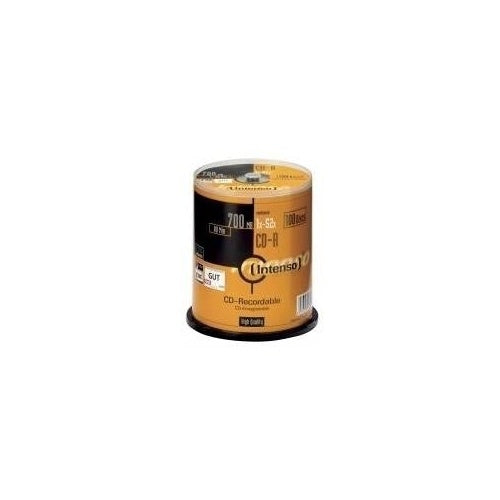 Intenso - 100 x CD-R - 700MB (80 Min) 52x - Spindel - Speichermedium (1001126) - 4034303003044 - image 1