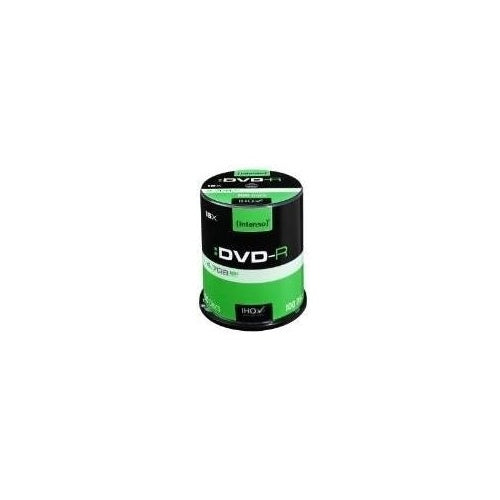 Intenso - 100 x DVD-R - 4,7GB 16x - Spindel (4101156) afbeelding 1