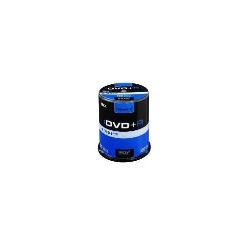 Intenso - 100 x DVD+R - 4,7GB 16x - Spindel (4111156) afbeelding 1